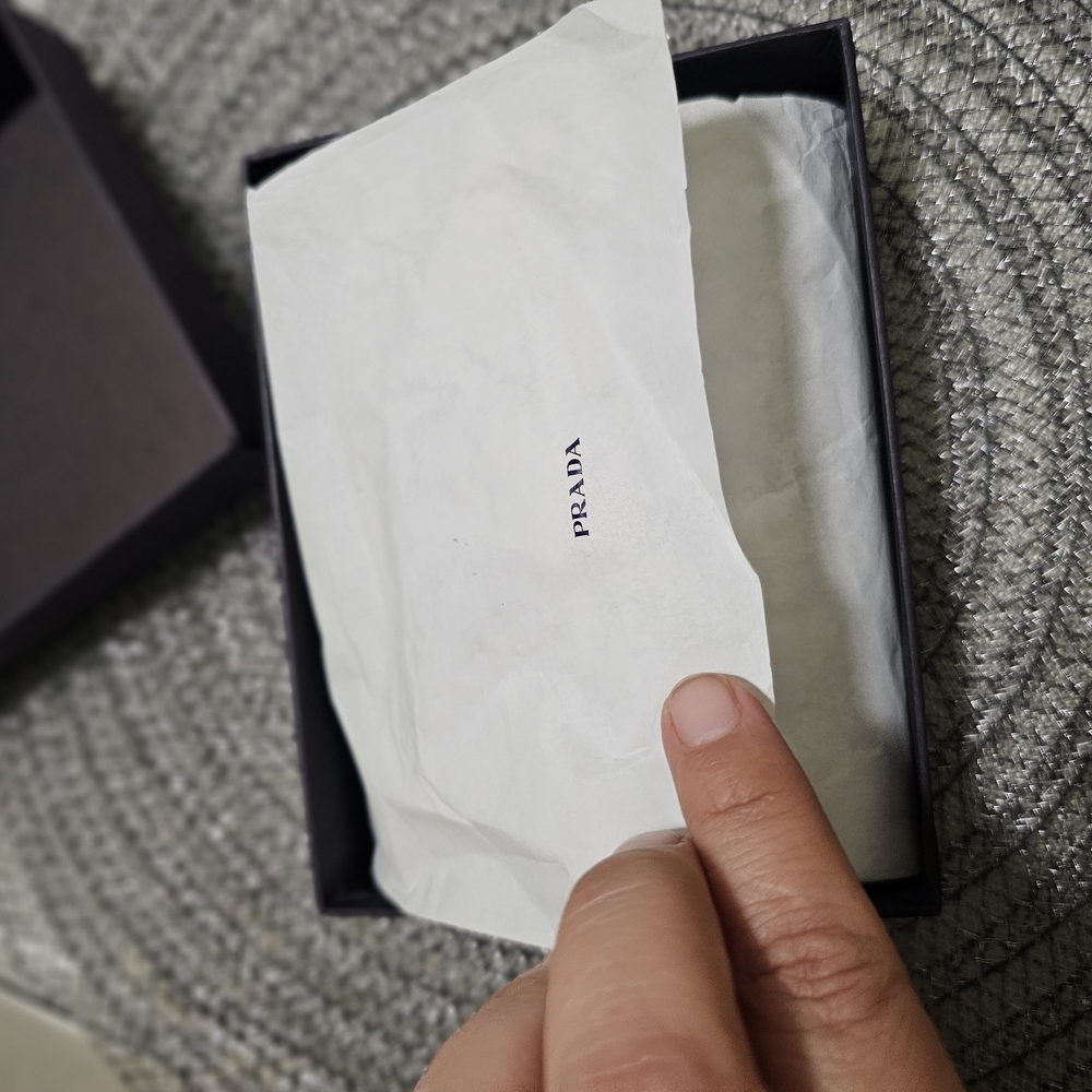 Prada Navy Blue Wallet